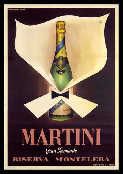Martini Riserva Montelera Testa 1946